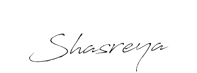 Make a beautiful signature design for name Shasreya. With this signature (Antro_Vectra) style, you can create a handwritten signature for free. Shasreya signature style 6 images and pictures png