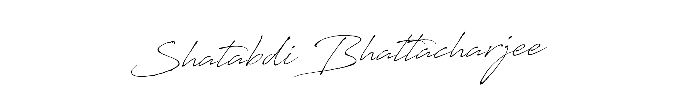 It looks lik you need a new signature style for name Shatabdi Bhattacharjee. Design unique handwritten (Antro_Vectra) signature with our free signature maker in just a few clicks. Shatabdi Bhattacharjee signature style 6 images and pictures png