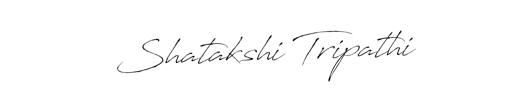 Shatakshi Tripathi stylish signature style. Best Handwritten Sign (Antro_Vectra) for my name. Handwritten Signature Collection Ideas for my name Shatakshi Tripathi. Shatakshi Tripathi signature style 6 images and pictures png