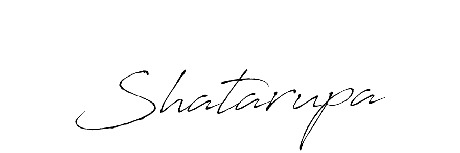 How to make Shatarupa signature? Antro_Vectra is a professional autograph style. Create handwritten signature for Shatarupa name. Shatarupa signature style 6 images and pictures png
