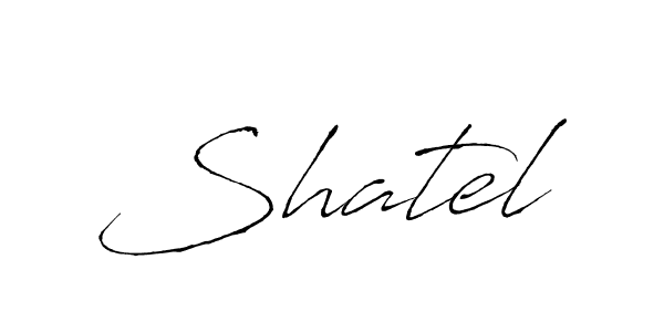 The best way (Antro_Vectra) to make a short signature is to pick only two or three words in your name. The name Shatel include a total of six letters. For converting this name. Shatel signature style 6 images and pictures png