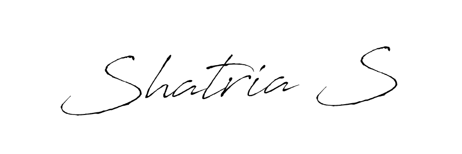 Best and Professional Signature Style for Shatria S. Antro_Vectra Best Signature Style Collection. Shatria S signature style 6 images and pictures png