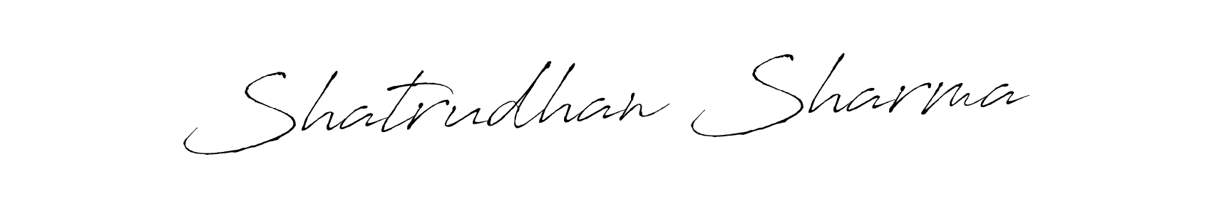 How to Draw Shatrudhan Sharma signature style? Antro_Vectra is a latest design signature styles for name Shatrudhan Sharma. Shatrudhan Sharma signature style 6 images and pictures png