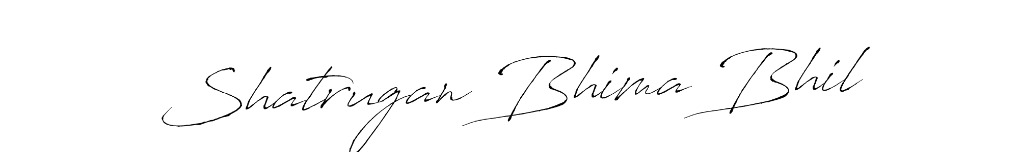 You can use this online signature creator to create a handwritten signature for the name Shatrugan Bhima Bhil. This is the best online autograph maker. Shatrugan Bhima Bhil signature style 6 images and pictures png