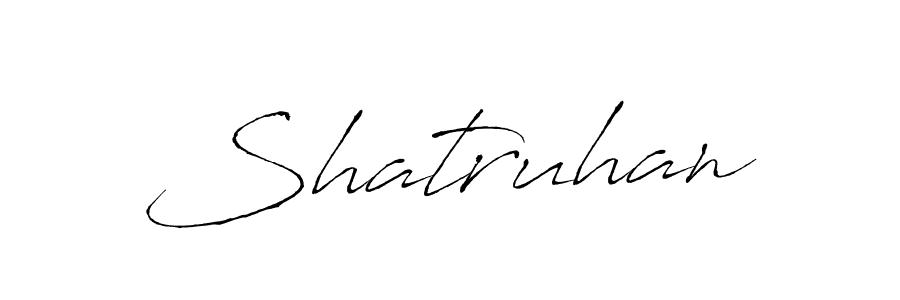 How to Draw Shatruhan signature style? Antro_Vectra is a latest design signature styles for name Shatruhan. Shatruhan signature style 6 images and pictures png