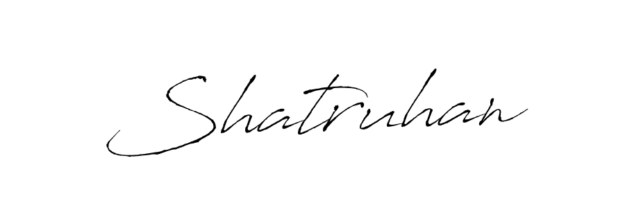 Also You can easily find your signature by using the search form. We will create Shatruhan name handwritten signature images for you free of cost using Antro_Vectra sign style. Shatruhan signature style 6 images and pictures png