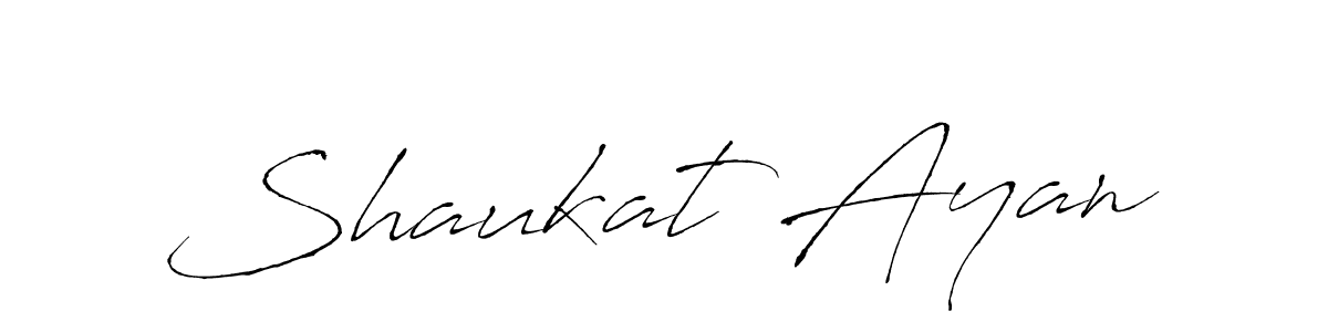 You should practise on your own different ways (Antro_Vectra) to write your name (Shaukat Ayan) in signature. don't let someone else do it for you. Shaukat Ayan signature style 6 images and pictures png