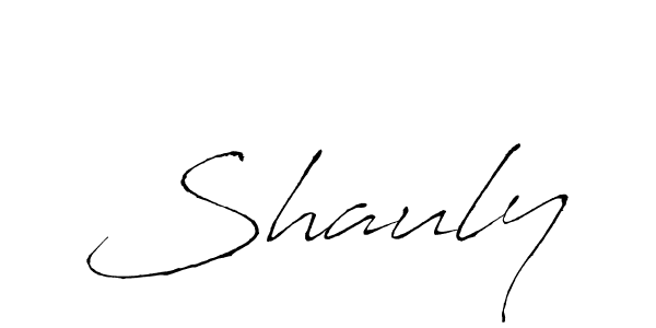 You should practise on your own different ways (Antro_Vectra) to write your name (Shauly) in signature. don't let someone else do it for you. Shauly signature style 6 images and pictures png