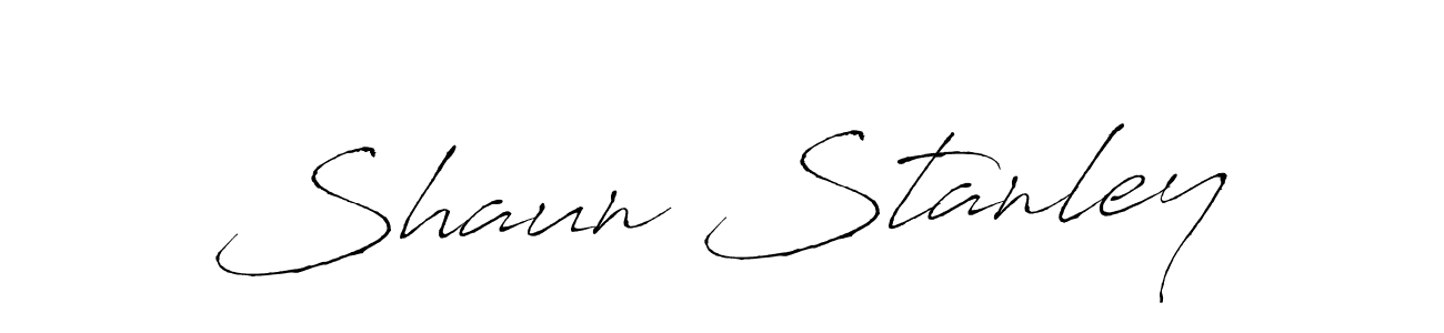 Design your own signature with our free online signature maker. With this signature software, you can create a handwritten (Antro_Vectra) signature for name Shaun Stanley. Shaun Stanley signature style 6 images and pictures png