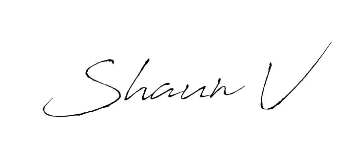 Make a beautiful signature design for name Shaun V. Use this online signature maker to create a handwritten signature for free. Shaun V signature style 6 images and pictures png