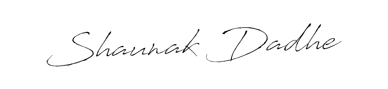 The best way (Antro_Vectra) to make a short signature is to pick only two or three words in your name. The name Shaunak Dadhe include a total of six letters. For converting this name. Shaunak Dadhe signature style 6 images and pictures png