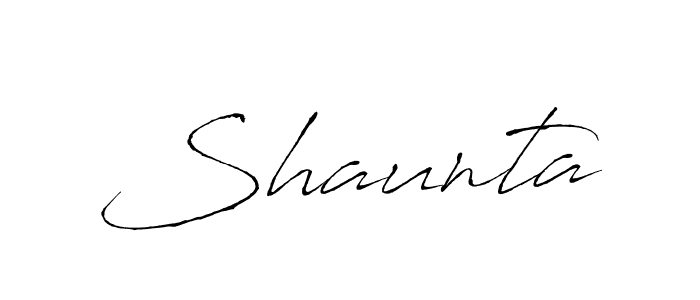 How to make Shaunta name signature. Use Antro_Vectra style for creating short signs online. This is the latest handwritten sign. Shaunta signature style 6 images and pictures png