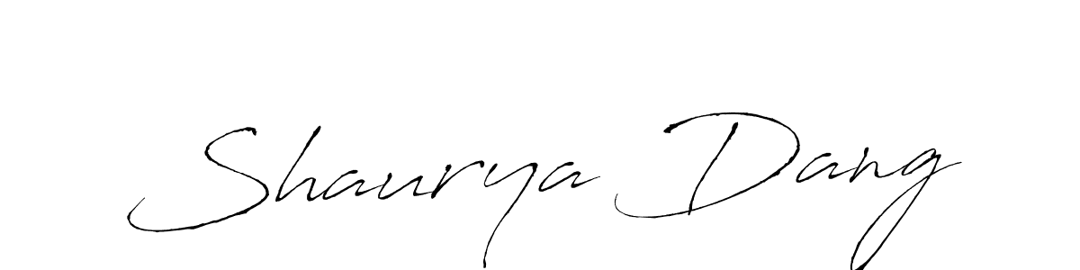 Make a short Shaurya Dang signature style. Manage your documents anywhere anytime using Antro_Vectra. Create and add eSignatures, submit forms, share and send files easily. Shaurya Dang signature style 6 images and pictures png