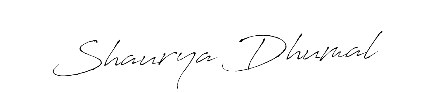 Also You can easily find your signature by using the search form. We will create Shaurya Dhumal name handwritten signature images for you free of cost using Antro_Vectra sign style. Shaurya Dhumal signature style 6 images and pictures png