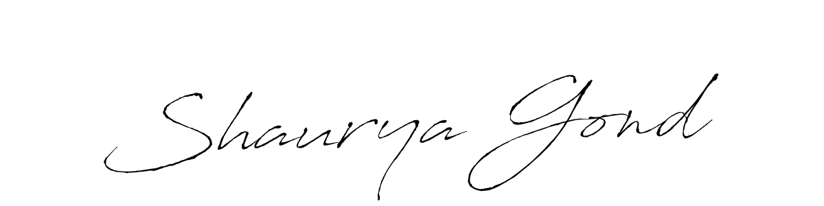 Use a signature maker to create a handwritten signature online. With this signature software, you can design (Antro_Vectra) your own signature for name Shaurya Gond. Shaurya Gond signature style 6 images and pictures png