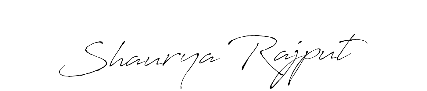 Make a beautiful signature design for name Shaurya Rajput. With this signature (Antro_Vectra) style, you can create a handwritten signature for free. Shaurya Rajput signature style 6 images and pictures png