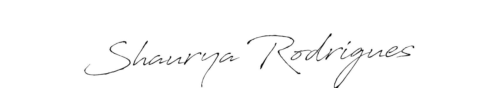 You should practise on your own different ways (Antro_Vectra) to write your name (Shaurya Rodrigues) in signature. don't let someone else do it for you. Shaurya Rodrigues signature style 6 images and pictures png