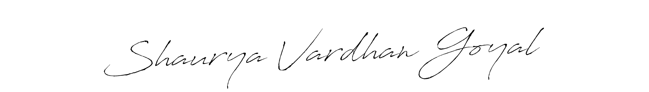 You can use this online signature creator to create a handwritten signature for the name Shaurya Vardhan Goyal. This is the best online autograph maker. Shaurya Vardhan Goyal signature style 6 images and pictures png