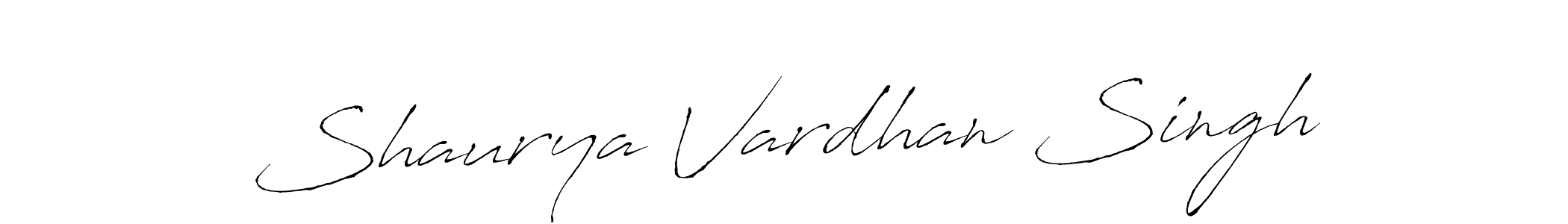Antro_Vectra is a professional signature style that is perfect for those who want to add a touch of class to their signature. It is also a great choice for those who want to make their signature more unique. Get Shaurya Vardhan Singh name to fancy signature for free. Shaurya Vardhan Singh signature style 6 images and pictures png