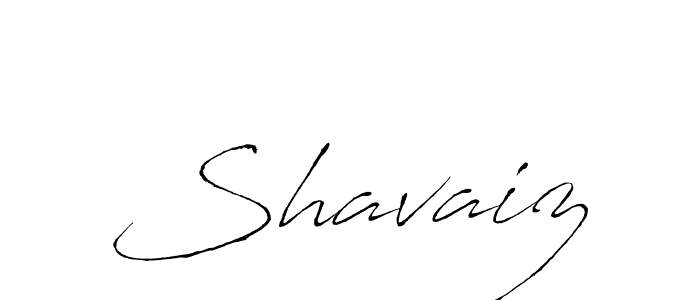 How to make Shavaiz signature? Antro_Vectra is a professional autograph style. Create handwritten signature for Shavaiz name. Shavaiz signature style 6 images and pictures png