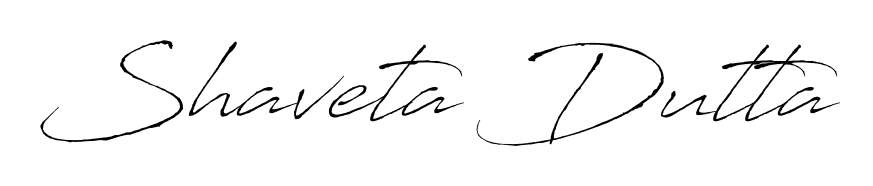 Stand out with a creative autograph for Shaveta Dutta. The Antro_Vectra styling blends modern aesthetics with classic signature flourishes. Shaveta Dutta signature style 6 images and pictures png