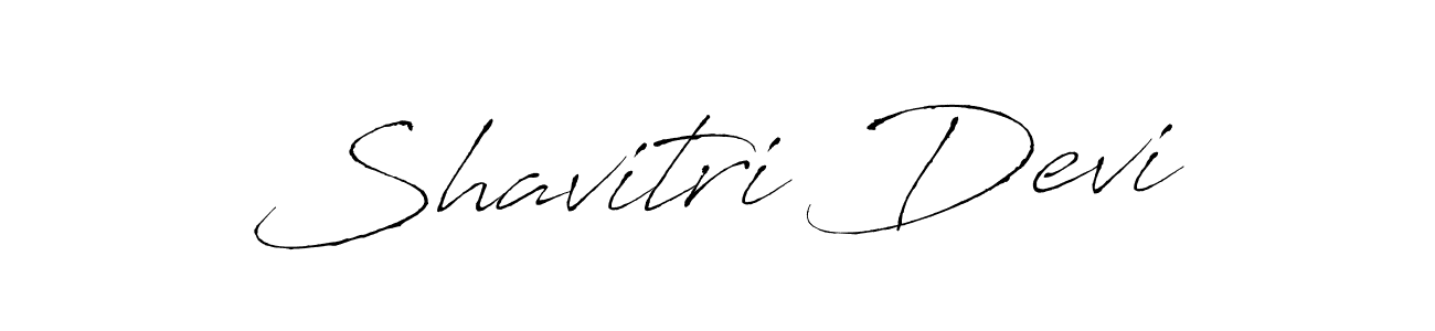 Design your own signature with our free online signature maker. With this signature software, you can create a handwritten (Antro_Vectra) signature for name Shavitri Devi. Shavitri Devi signature style 6 images and pictures png