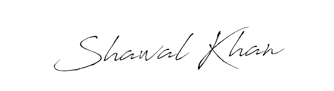 Create a beautiful signature design for name Shawal Khan. With this signature (Antro_Vectra) fonts, you can make a handwritten signature for free. Shawal Khan signature style 6 images and pictures png