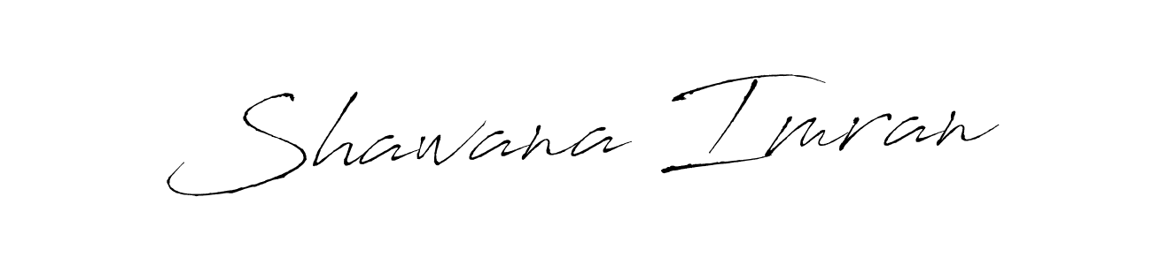 You should practise on your own different ways (Antro_Vectra) to write your name (Shawana Imran) in signature. don't let someone else do it for you. Shawana Imran signature style 6 images and pictures png