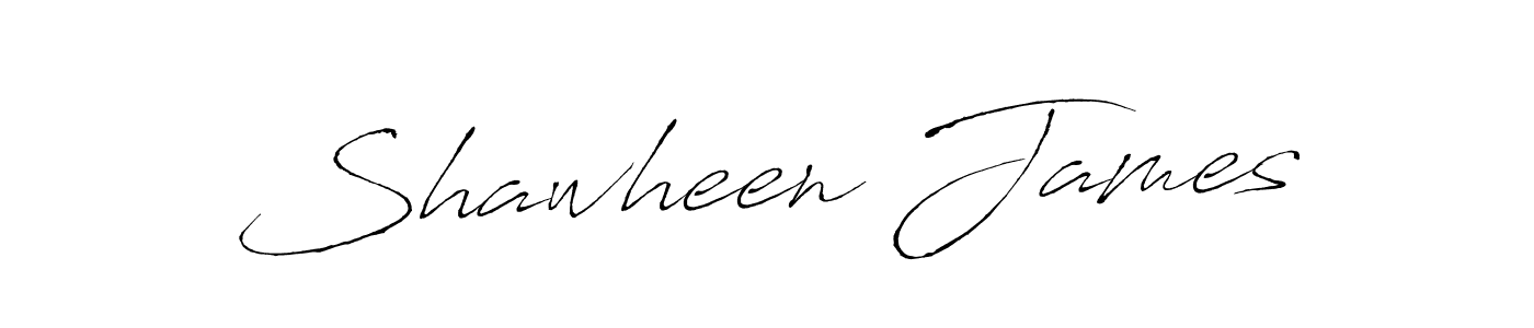 Use a signature maker to create a handwritten signature online. With this signature software, you can design (Antro_Vectra) your own signature for name Shawheen James. Shawheen James signature style 6 images and pictures png