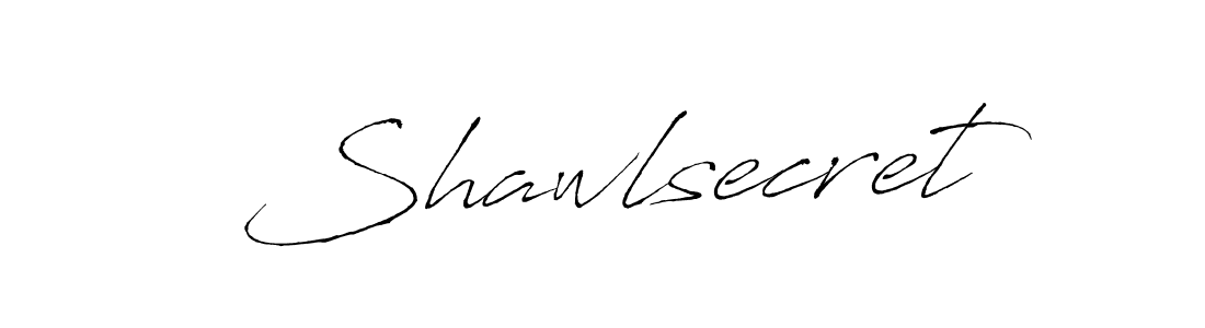Shawlsecret stylish signature style. Best Handwritten Sign (Antro_Vectra) for my name. Handwritten Signature Collection Ideas for my name Shawlsecret. Shawlsecret signature style 6 images and pictures png