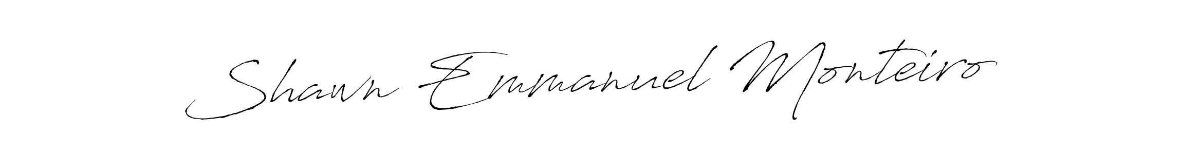 if you are searching for the best signature style for your name Shawn Emmanuel Monteiro. so please give up your signature search. here we have designed multiple signature styles  using Antro_Vectra. Shawn Emmanuel Monteiro signature style 6 images and pictures png