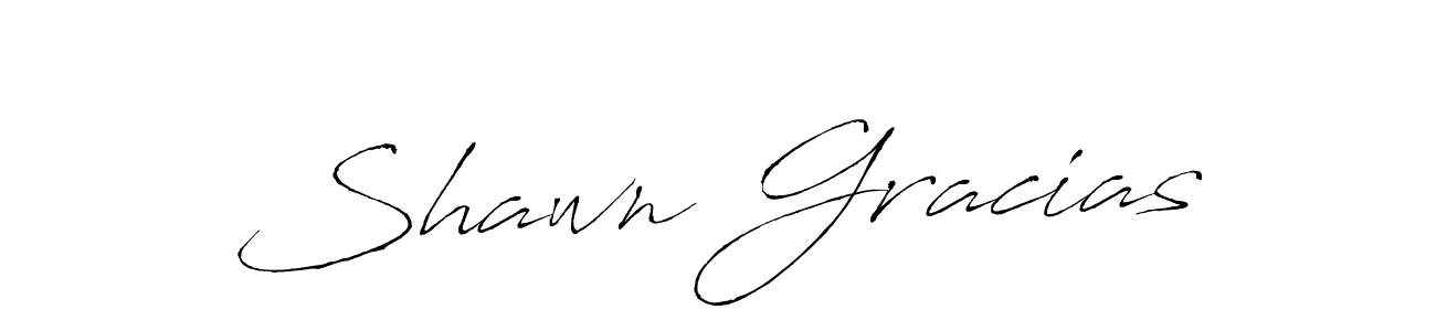 Also we have Shawn Gracias name is the best signature style. Create professional handwritten signature collection using Antro_Vectra autograph style. Shawn Gracias signature style 6 images and pictures png
