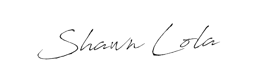 How to make Shawn Lola signature? Antro_Vectra is a professional autograph style. Create handwritten signature for Shawn Lola name. Shawn Lola signature style 6 images and pictures png