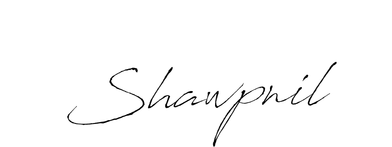 How to make Shawpnil name signature. Use Antro_Vectra style for creating short signs online. This is the latest handwritten sign. Shawpnil signature style 6 images and pictures png