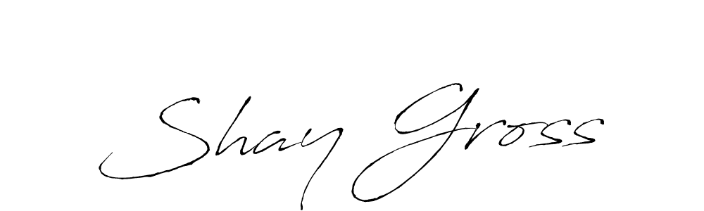 Create a beautiful signature design for name Shay Gross. With this signature (Antro_Vectra) fonts, you can make a handwritten signature for free. Shay Gross signature style 6 images and pictures png