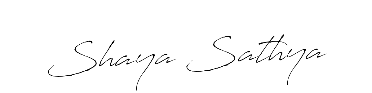 You can use this online signature creator to create a handwritten signature for the name Shaya Sathya. This is the best online autograph maker. Shaya Sathya signature style 6 images and pictures png