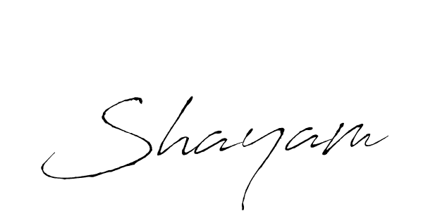 Use a signature maker to create a handwritten signature online. With this signature software, you can design (Antro_Vectra) your own signature for name Shayam. Shayam signature style 6 images and pictures png