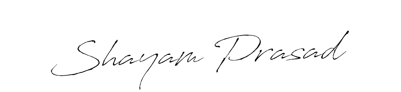 Make a beautiful signature design for name Shayam Prasad. Use this online signature maker to create a handwritten signature for free. Shayam Prasad signature style 6 images and pictures png