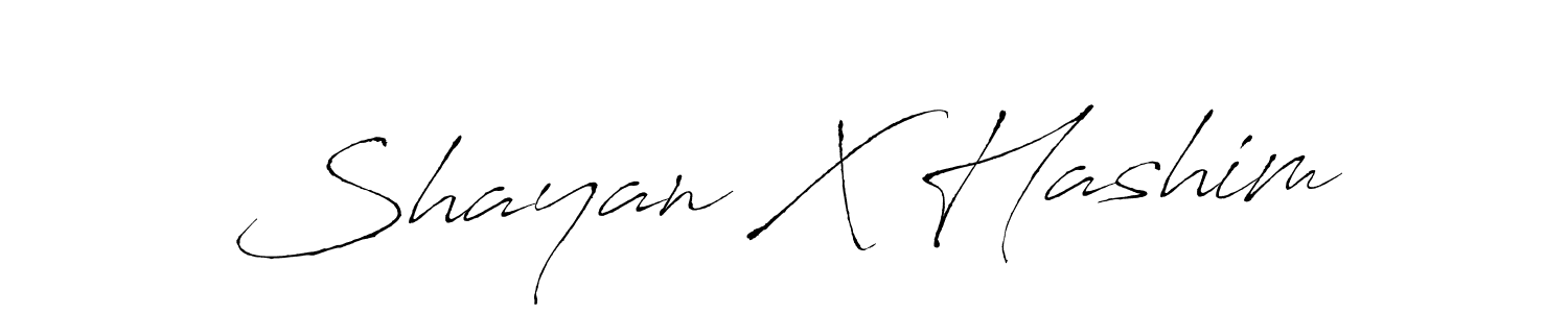 The best way (Antro_Vectra) to make a short signature is to pick only two or three words in your name. The name Shayan X Hashim include a total of six letters. For converting this name. Shayan X Hashim signature style 6 images and pictures png