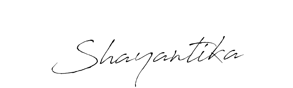 Also You can easily find your signature by using the search form. We will create Shayantika name handwritten signature images for you free of cost using Antro_Vectra sign style. Shayantika signature style 6 images and pictures png