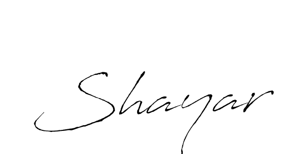 Create a beautiful signature design for name Shayar. With this signature (Antro_Vectra) fonts, you can make a handwritten signature for free. Shayar signature style 6 images and pictures png