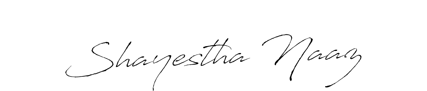 Make a beautiful signature design for name Shayestha Naaz. Use this online signature maker to create a handwritten signature for free. Shayestha Naaz signature style 6 images and pictures png