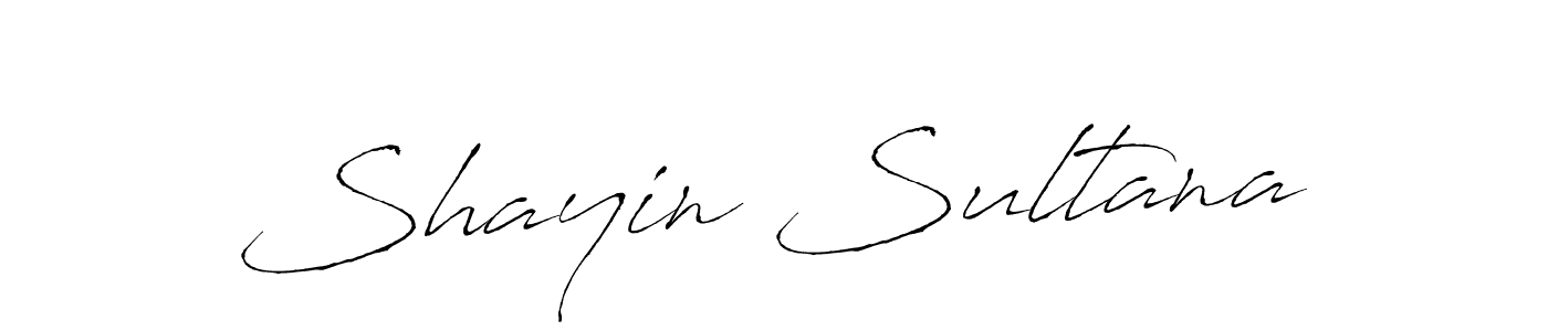 You should practise on your own different ways (Antro_Vectra) to write your name (Shayin Sultana) in signature. don't let someone else do it for you. Shayin Sultana signature style 6 images and pictures png