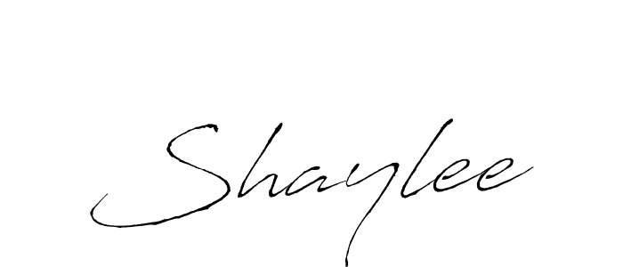 How to make Shaylee signature? Antro_Vectra is a professional autograph style. Create handwritten signature for Shaylee name. Shaylee signature style 6 images and pictures png