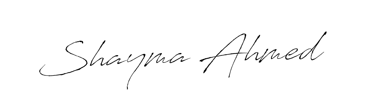 You can use this online signature creator to create a handwritten signature for the name Shayma Ahmed. This is the best online autograph maker. Shayma Ahmed signature style 6 images and pictures png