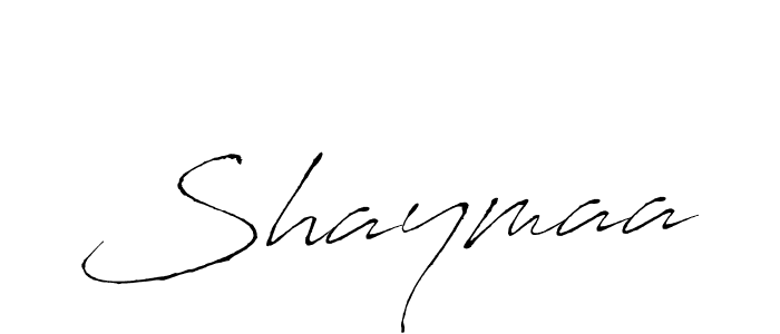 The best way (Antro_Vectra) to make a short signature is to pick only two or three words in your name. The name Shaymaa include a total of six letters. For converting this name. Shaymaa signature style 6 images and pictures png