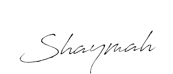 Shaymah stylish signature style. Best Handwritten Sign (Antro_Vectra) for my name. Handwritten Signature Collection Ideas for my name Shaymah. Shaymah signature style 6 images and pictures png