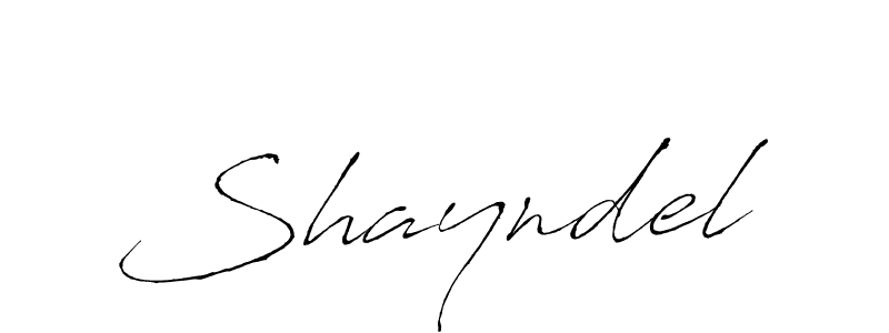 Create a beautiful signature design for name Shayndel. With this signature (Antro_Vectra) fonts, you can make a handwritten signature for free. Shayndel signature style 6 images and pictures png