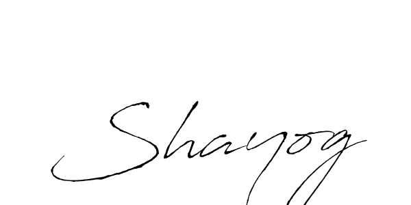 if you are searching for the best signature style for your name Shayog. so please give up your signature search. here we have designed multiple signature styles  using Antro_Vectra. Shayog signature style 6 images and pictures png
