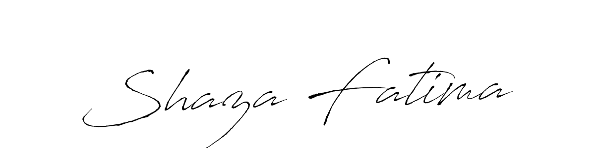 Make a beautiful signature design for name Shaza Fatima. With this signature (Antro_Vectra) style, you can create a handwritten signature for free. Shaza Fatima signature style 6 images and pictures png